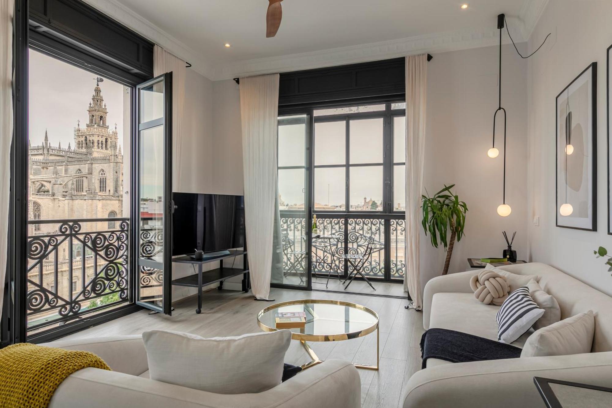 Isg Apartments Modern Atticpool At The Cathedralfree Parking Sevilla Bagian luar foto