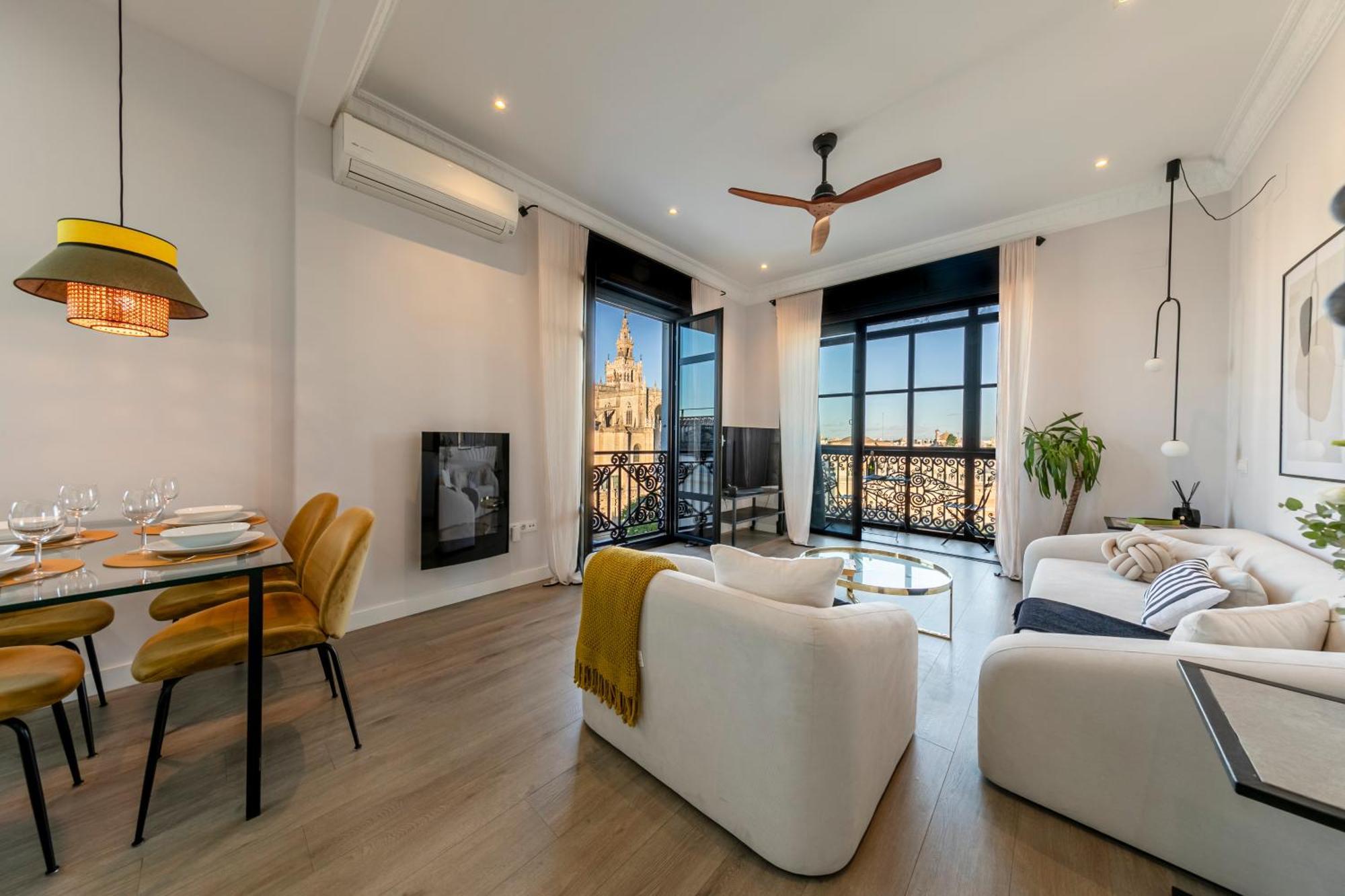 Isg Apartments Modern Atticpool At The Cathedralfree Parking Sevilla Bagian luar foto