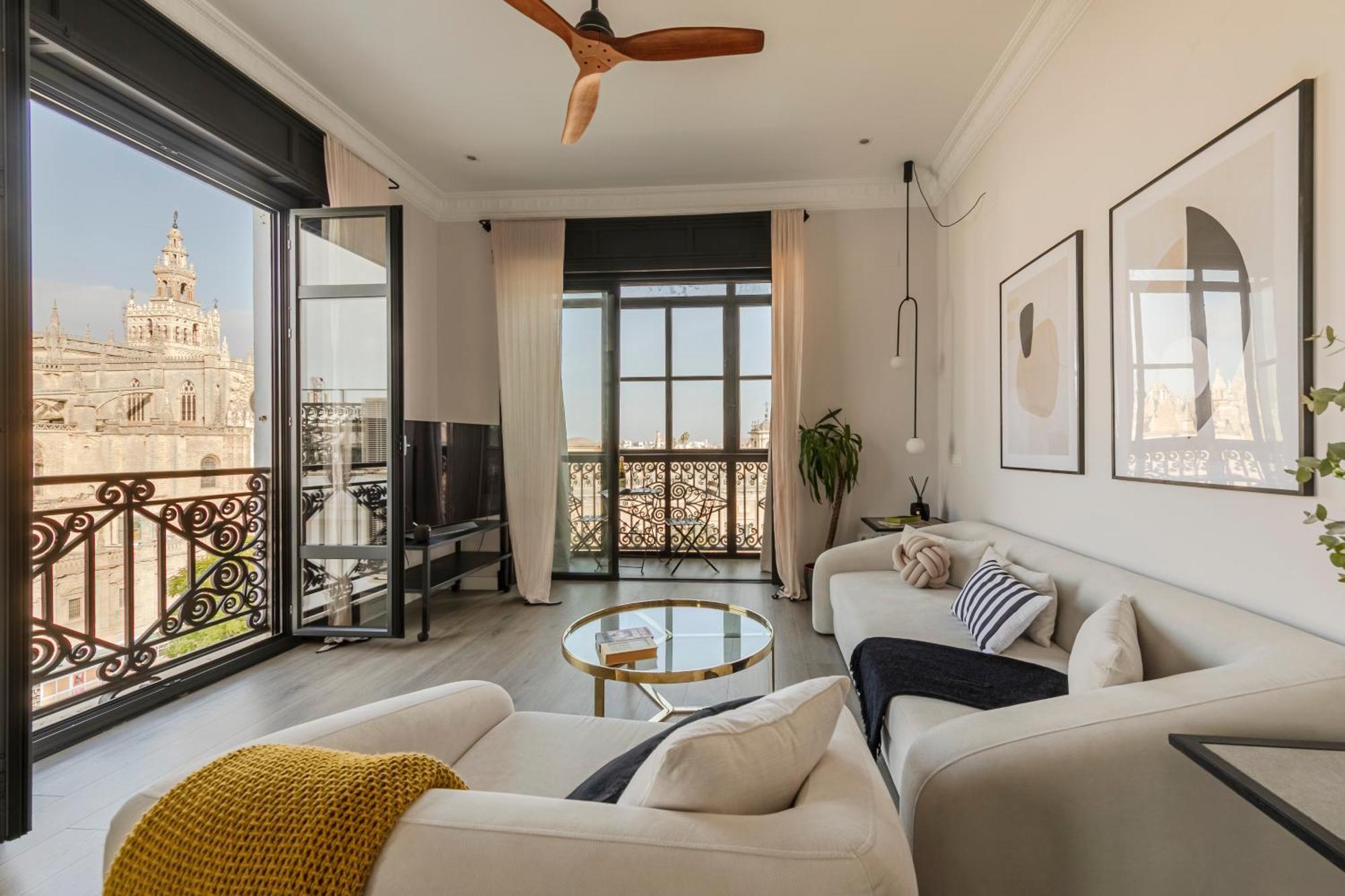 Isg Apartments Modern Atticpool At The Cathedralfree Parking Sevilla Bagian luar foto